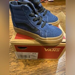 NWOT Baby Vans Sk8 Hi Zip